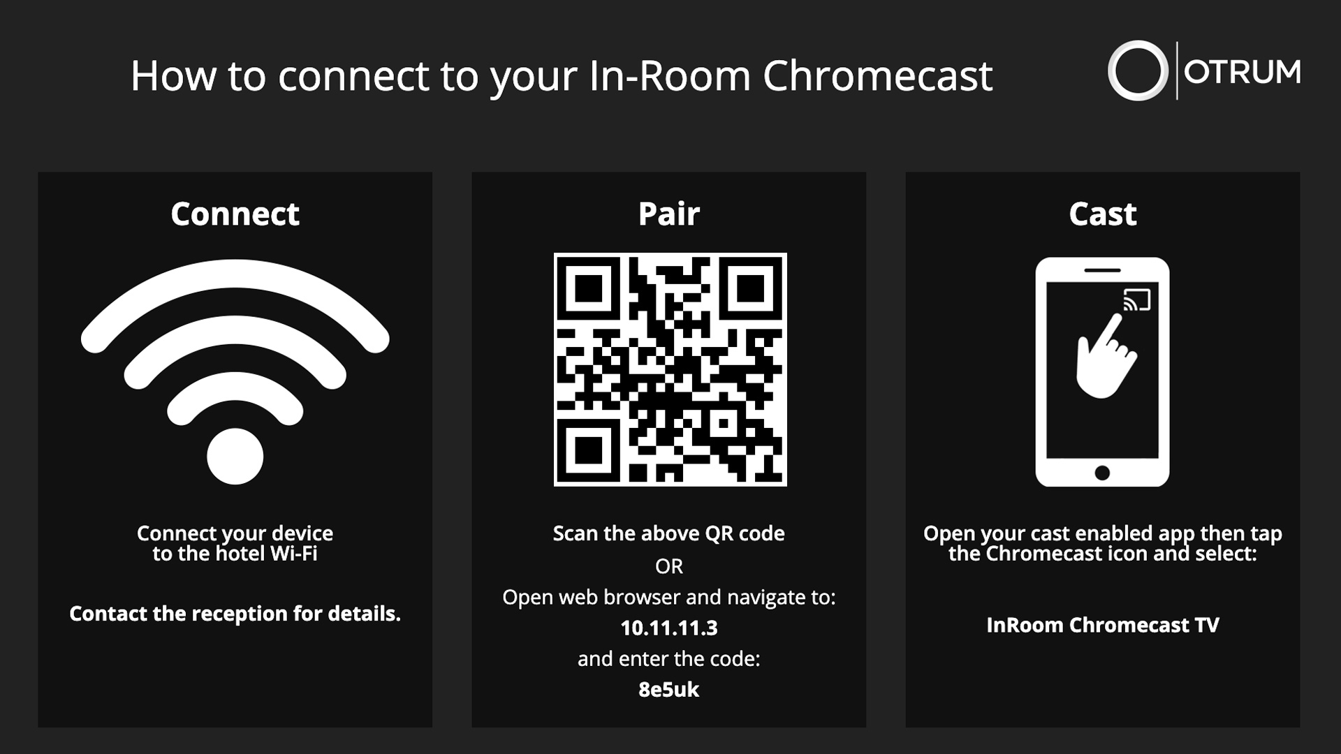 forbedre skibsbygning Lam Chromecast for Hotels | Airwave